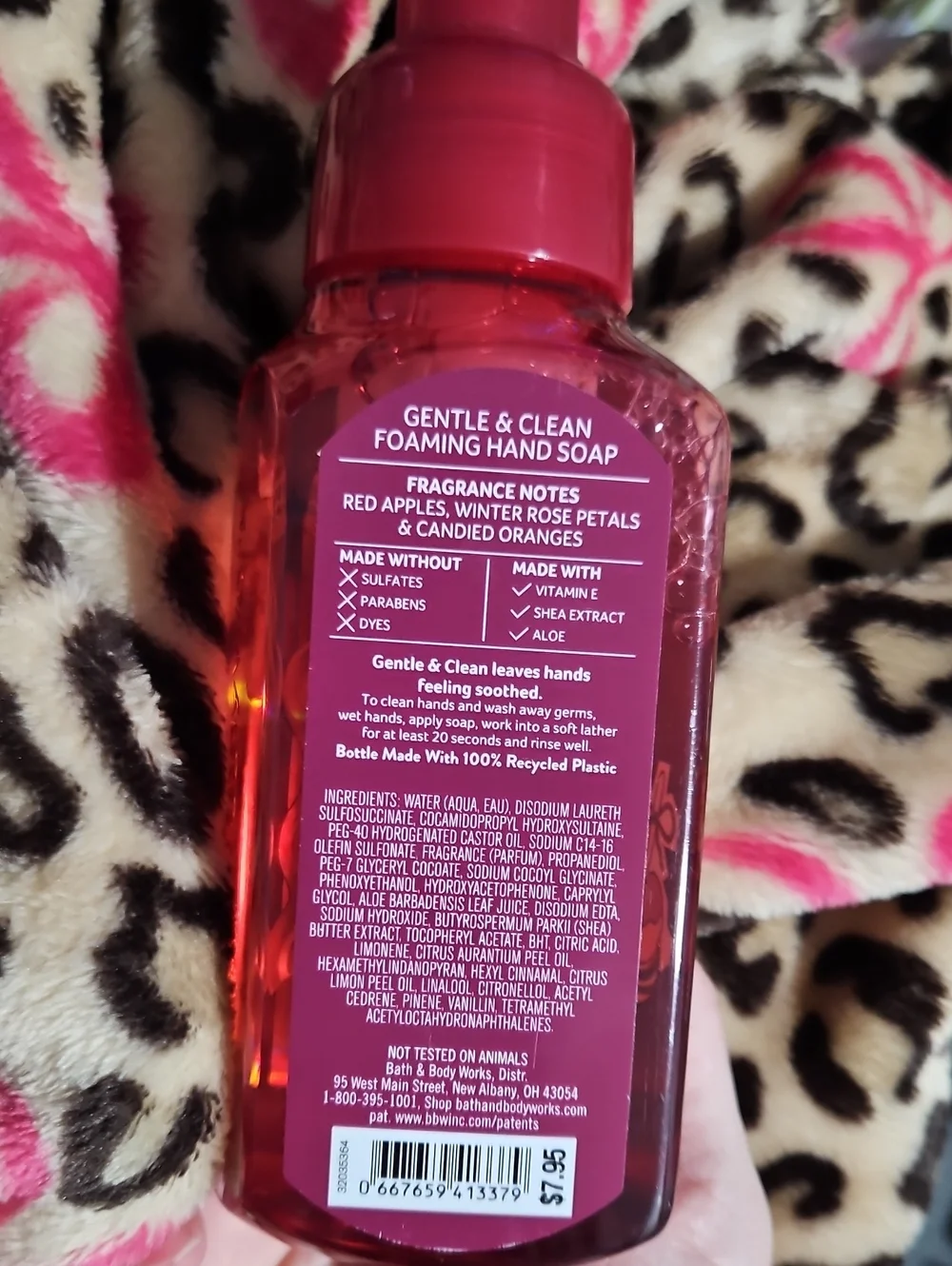 Bath & Body Works Winter Candy Apple Hand Soap
